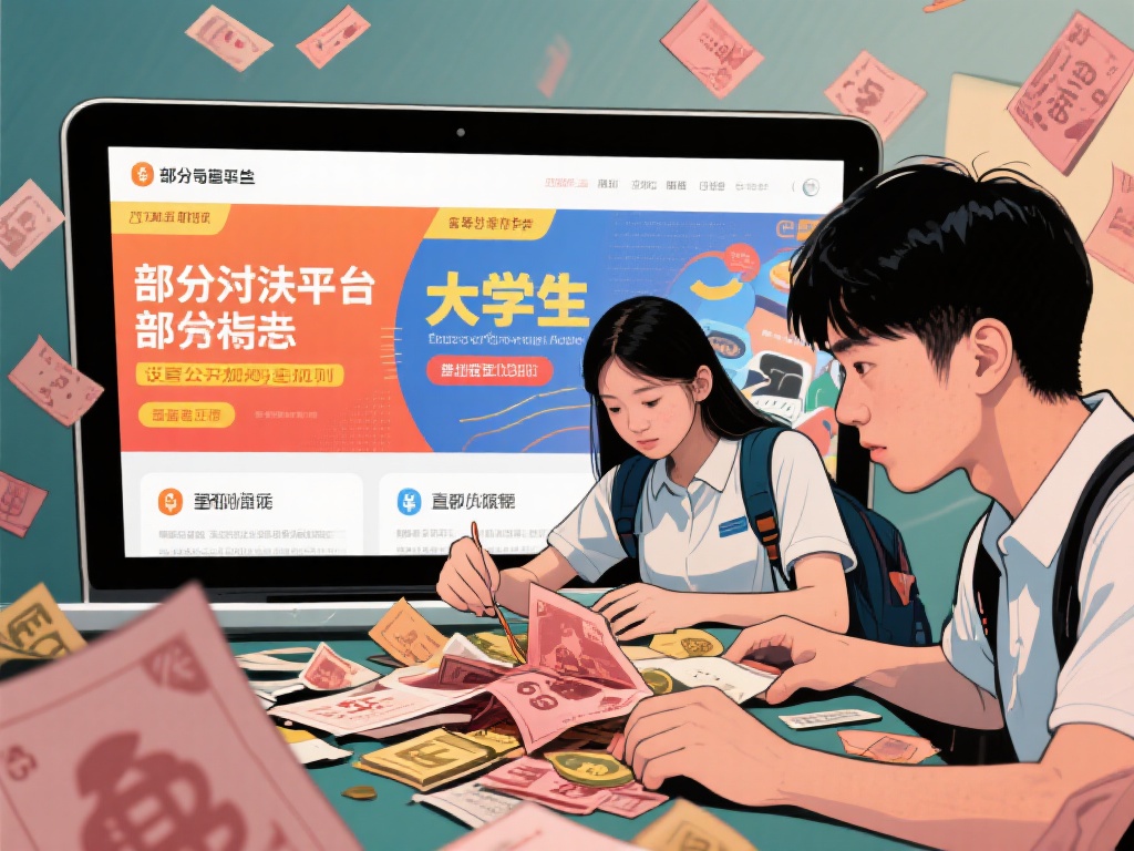 更令人担忧的是，部分非法平台利用大学生的单纯心理，