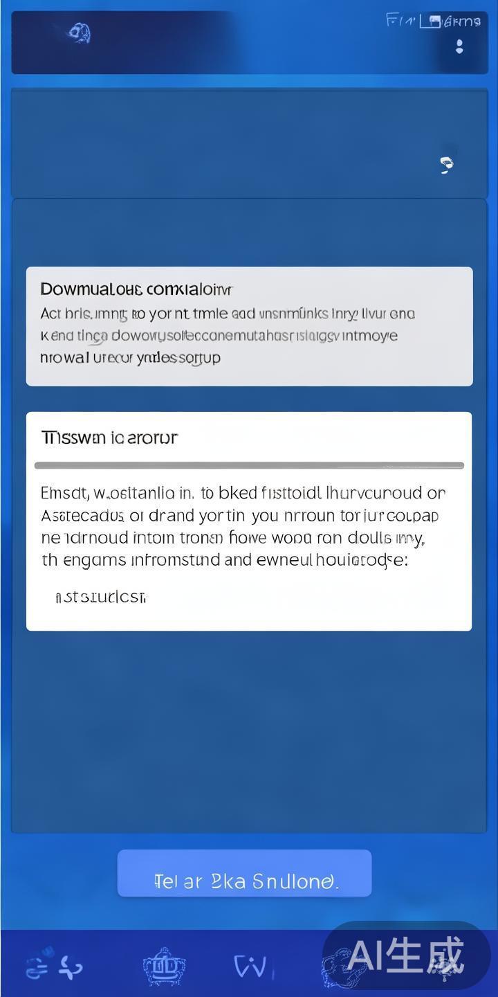 安卓用户：点击下载链接后，系统可能会弹出警告提示，
